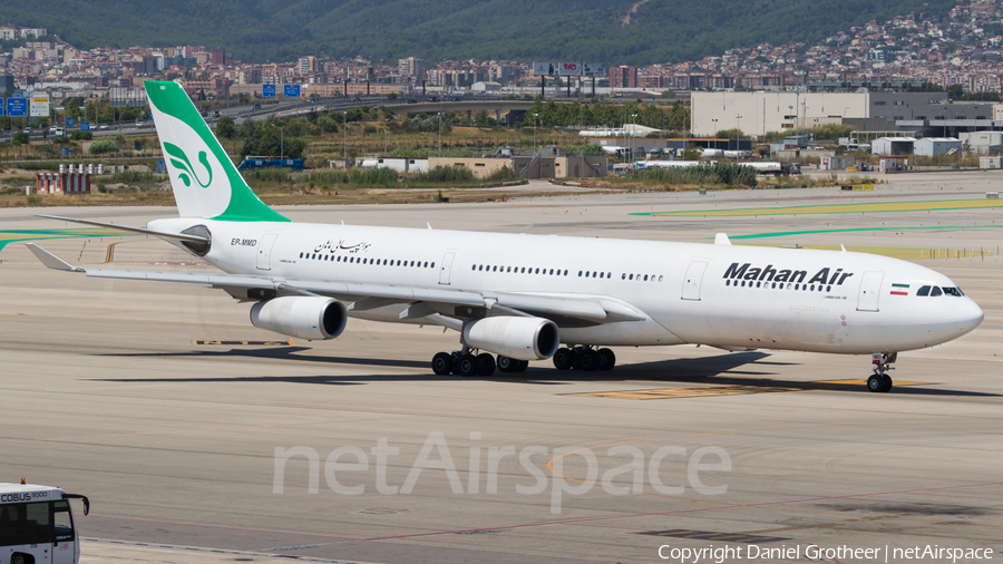 Mahan Air Airbus A340-313X (EP-MMD) | Photo 178838
