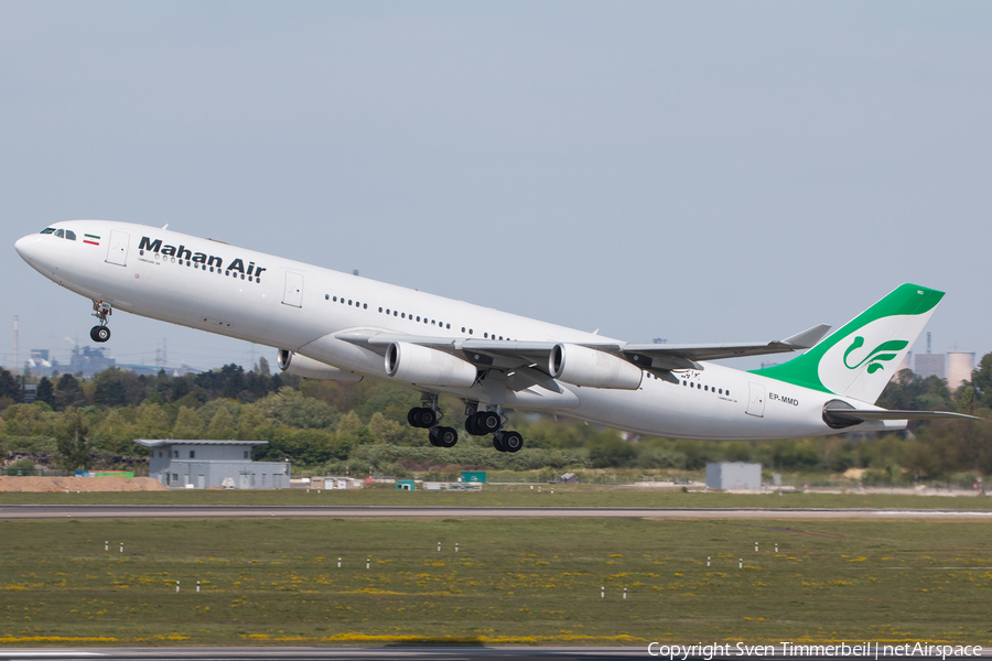 Mahan Air Airbus A340-313X (EP-MMD) | Photo 160338