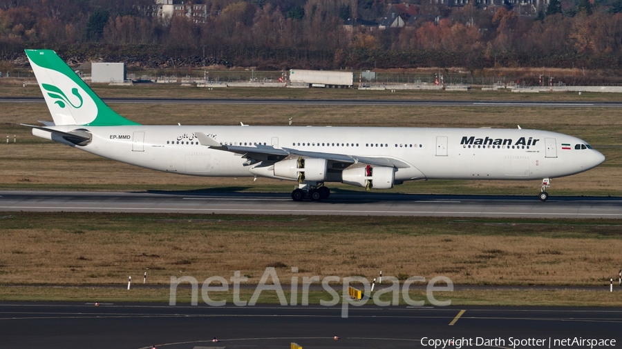 Mahan Air Airbus A340-313X (EP-MMD) | Photo 182087