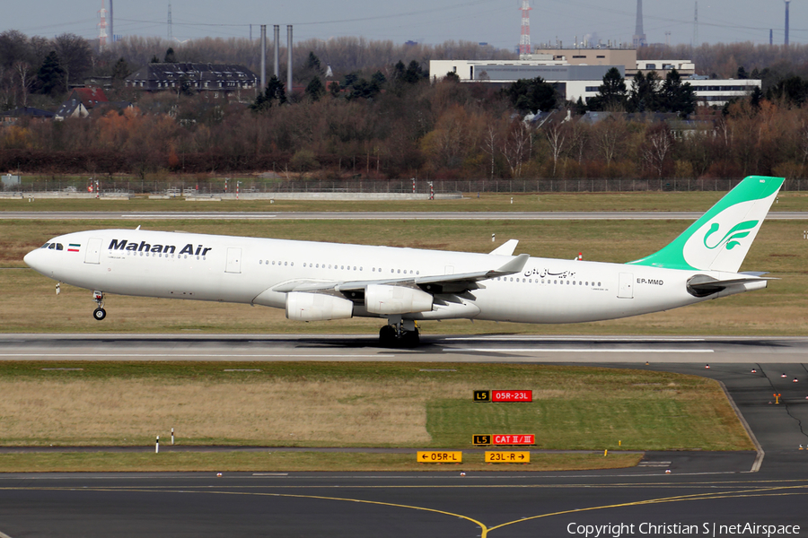 Mahan Air Airbus A340-313X (EP-MMD) | Photo 233440