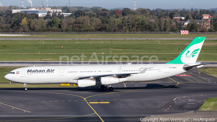 Mahan Air Airbus A340-313X (EP-MMD) | Photo 289228