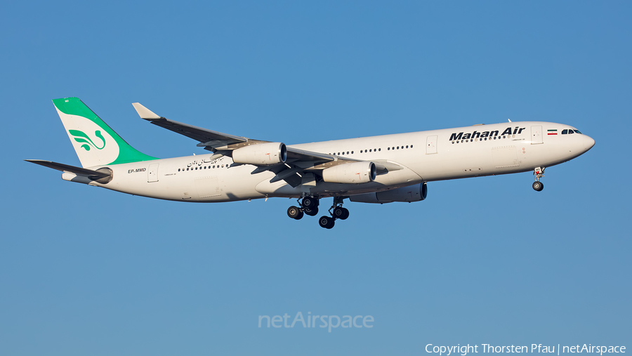 Mahan Air Airbus A340-313X (EP-MMD) | Photo 304525