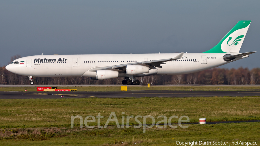 Mahan Air Airbus A340-313X (EP-MMD) | Photo 356333