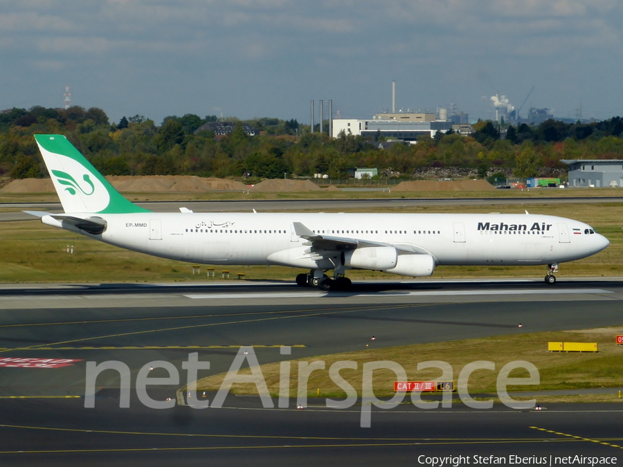 Mahan Air Airbus A340-313X (EP-MMD) | Photo 425413