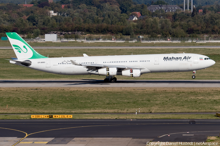 Mahan Air Airbus A340-313X (EP-MMD) | Photo 425647