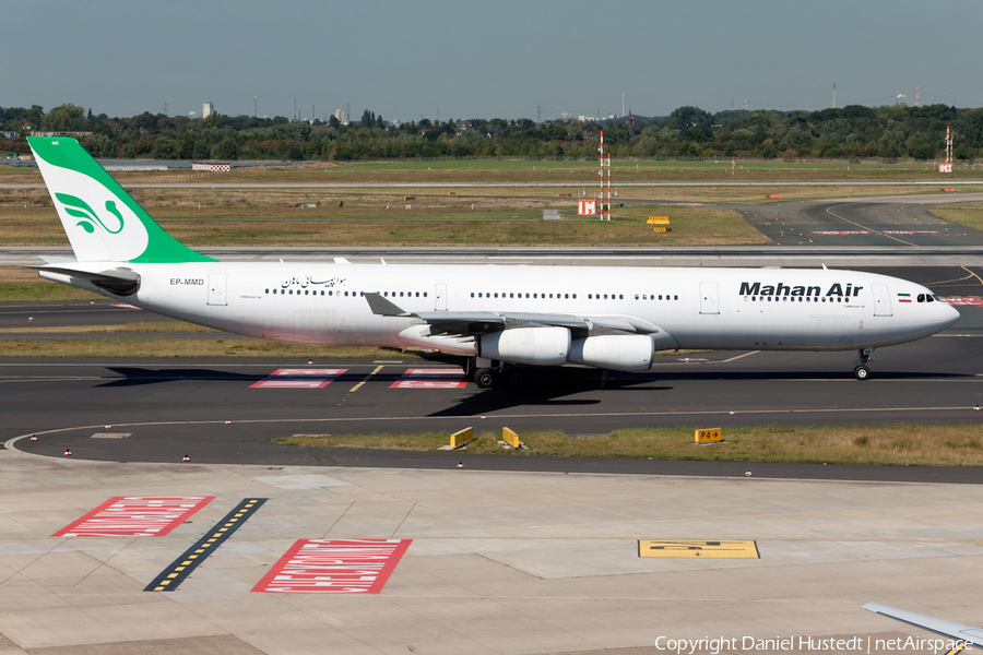Mahan Air Airbus A340-313X (EP-MMD) | Photo 489702