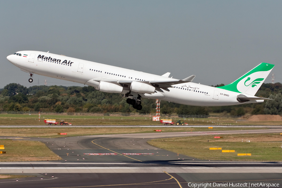 Mahan Air Airbus A340-313X (EP-MMD) | Photo 489703