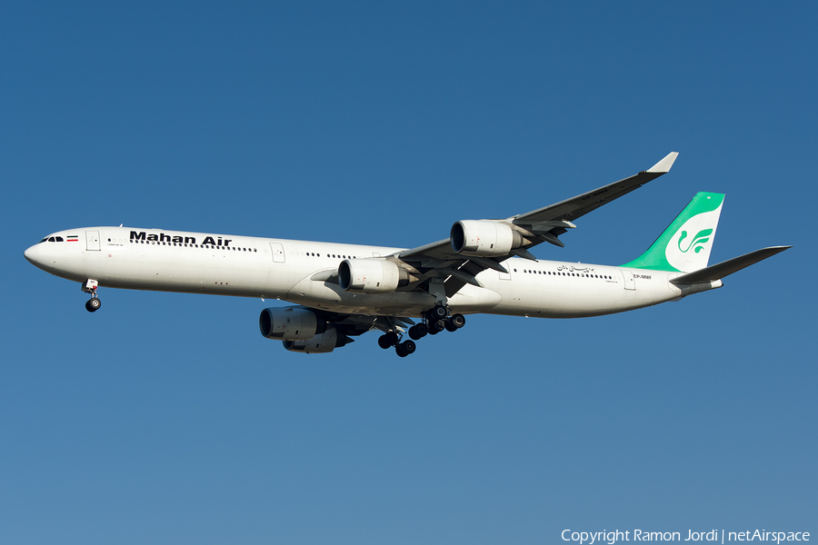 Mahan Air Airbus A340-642 (EP-MMF) | Photo 207175