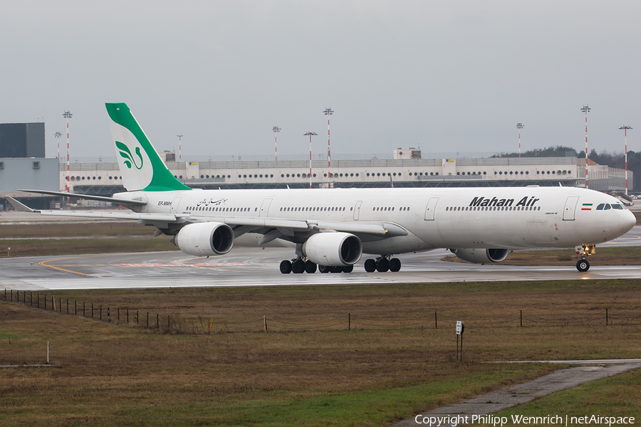 Mahan Air Airbus A340-642 (EP-MMH) | Photo 252959