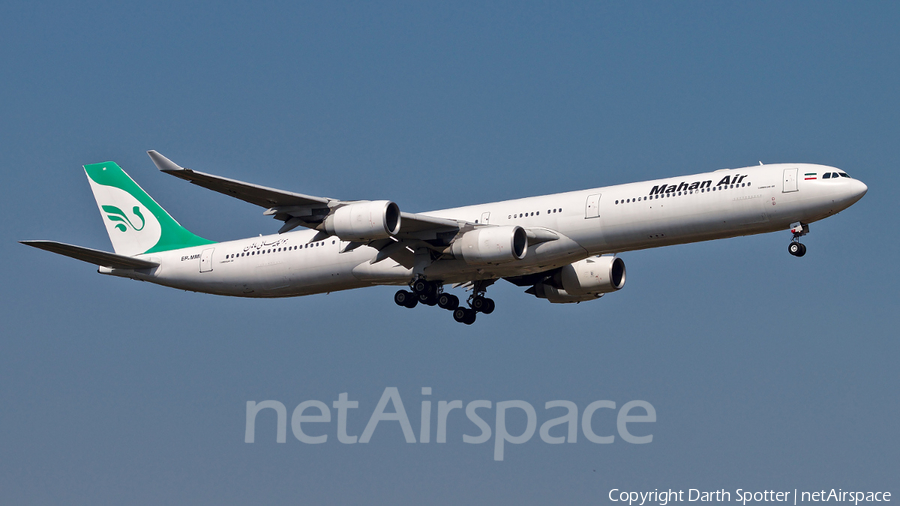 Mahan Air Airbus A340-642 (EP-MMI) | Photo 324386