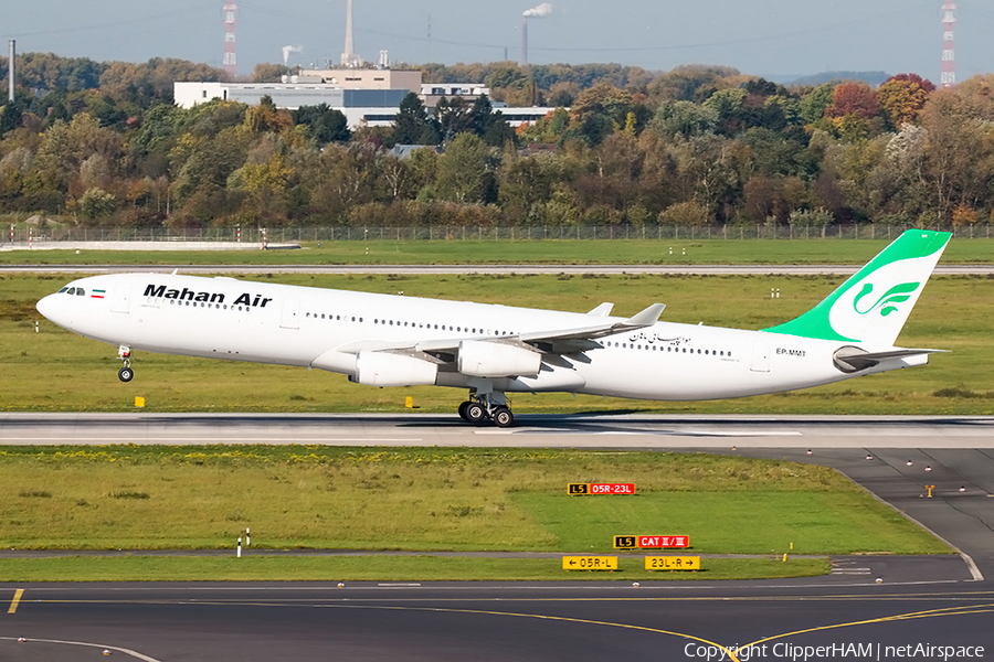 Mahan Air Airbus A340-313X (EP-MMT) | Photo 194430