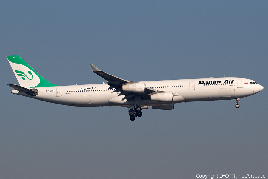 Mahan Air Airbus A340-313X (EP-MMT) | Photo 310227