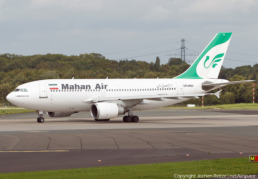 Mahan Air Airbus A310-304 (EP-MNO) | Photo 30951