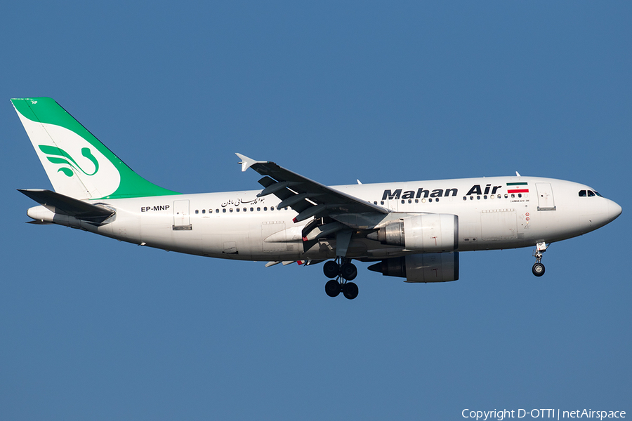 Mahan Air Airbus A310-308 (EP-MNP) | Photo 284901