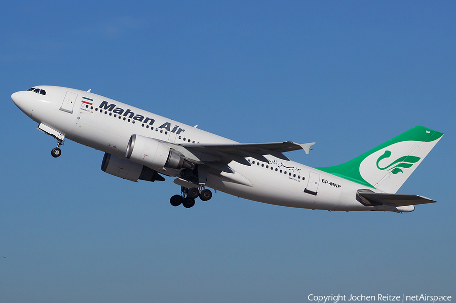 Mahan Air Airbus A310-308 (EP-MNP) | Photo 69425