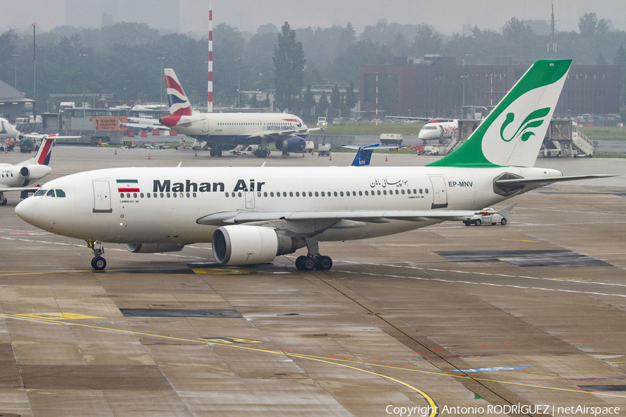 Mahan Air Airbus A310-304 (EP-MNV) | Photo 379171