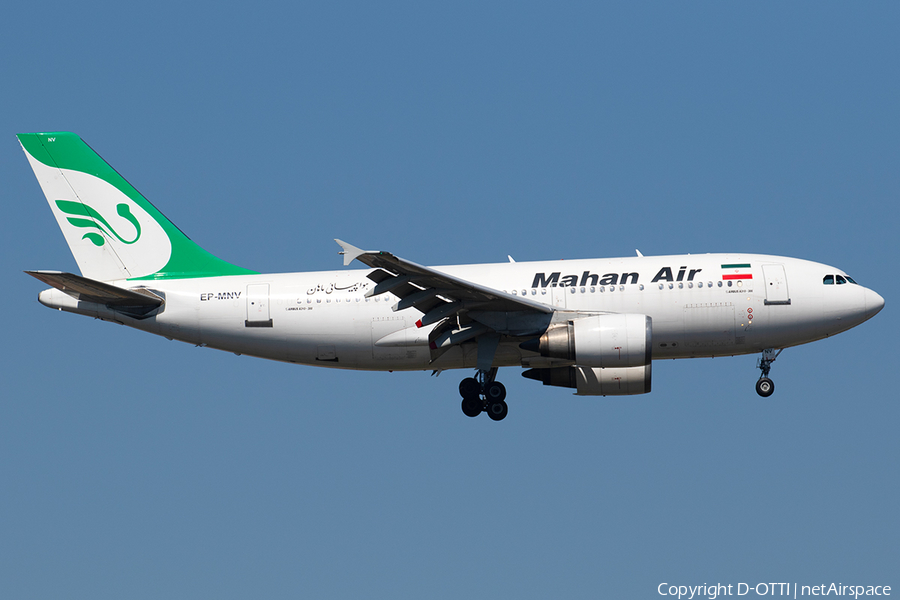 Mahan Air Airbus A310-304 (EP-MNV) | Photo 309372