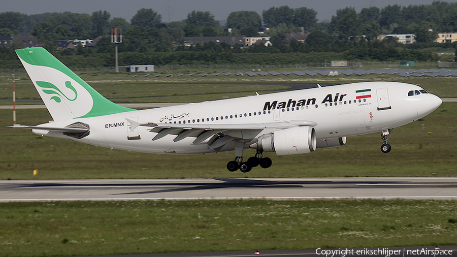 Mahan Air Airbus A310-304 (EP-MNX) | Photo 118043
