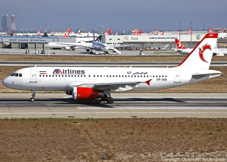 ATA Airlines Airbus A320-231 (EP-TAB) | Photo 194579