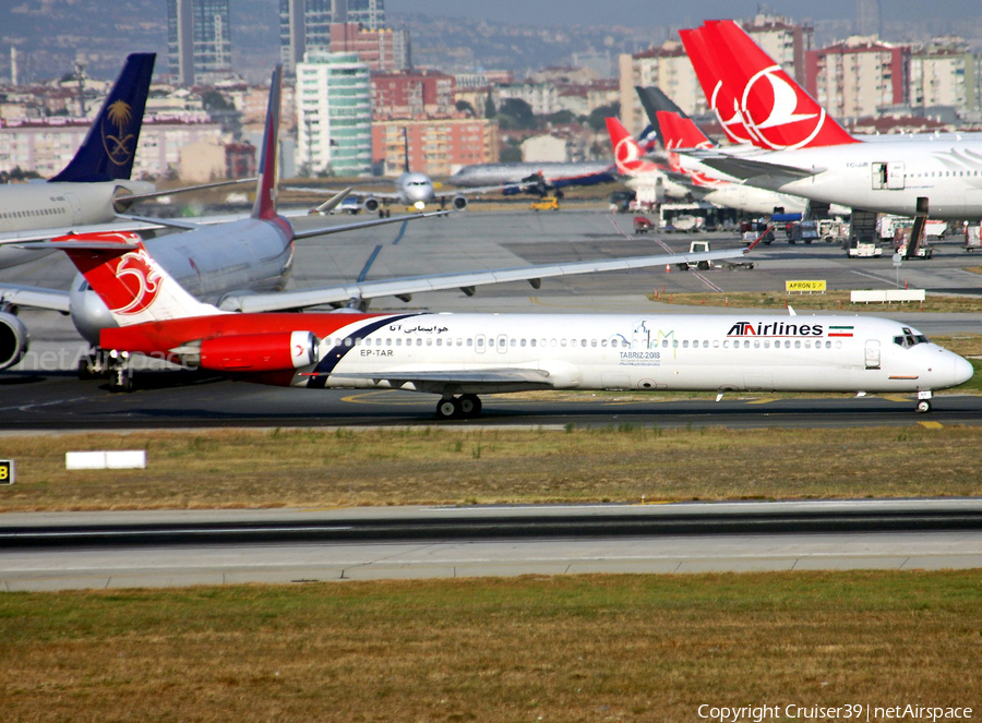 ATA Airlines McDonnell Douglas MD-83 (EP-TAR) | Photo 307115