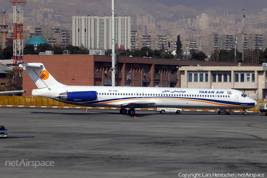 Taban Air McDonnell Douglas MD-88 (EP-TBE) | Photo 62007