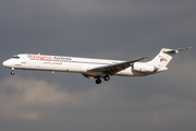 Zagros Air McDonnell Douglas MD-82 (EP-ZAG) at  Tehran - Mehrabad International, Iran