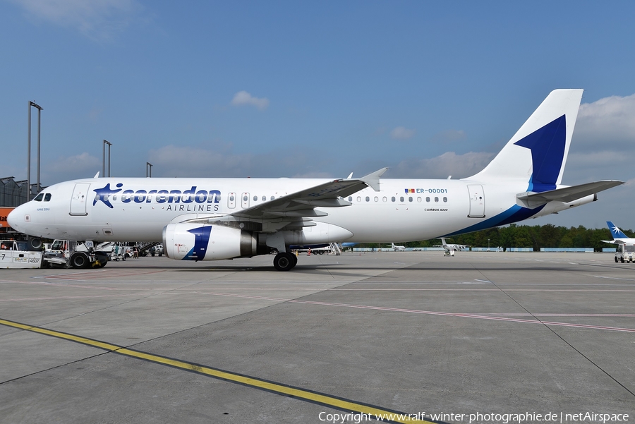 Corendon Airlines Europe (Fly One) Airbus A320-232 (ER-00001) | Photo 425994