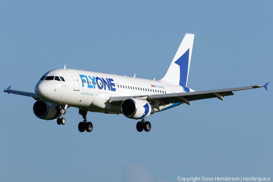 FlyOne Airbus A319-112 (ER-00002) | Photo 206004