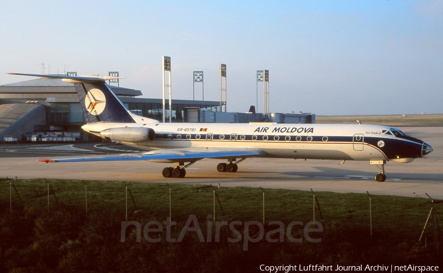 Air Moldova Tupolev Tu-134A-3 (ER-65791) | Photo 412079