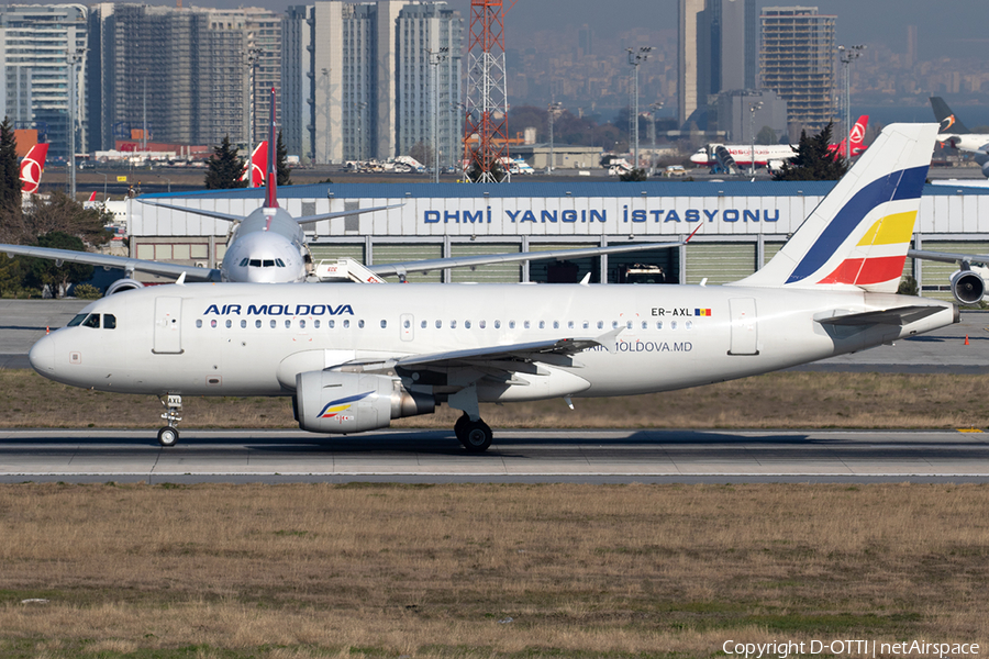 Air Moldova Airbus A319-112 (ER-AXL) | Photo 309699