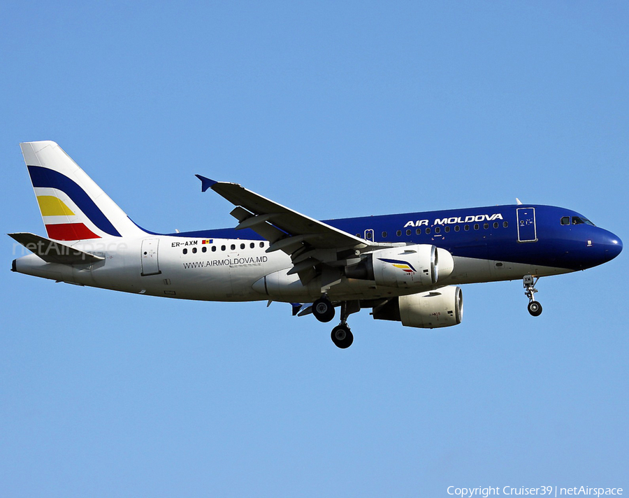 Air Moldova Airbus A319-112 (ER-AXM) | Photo 476935