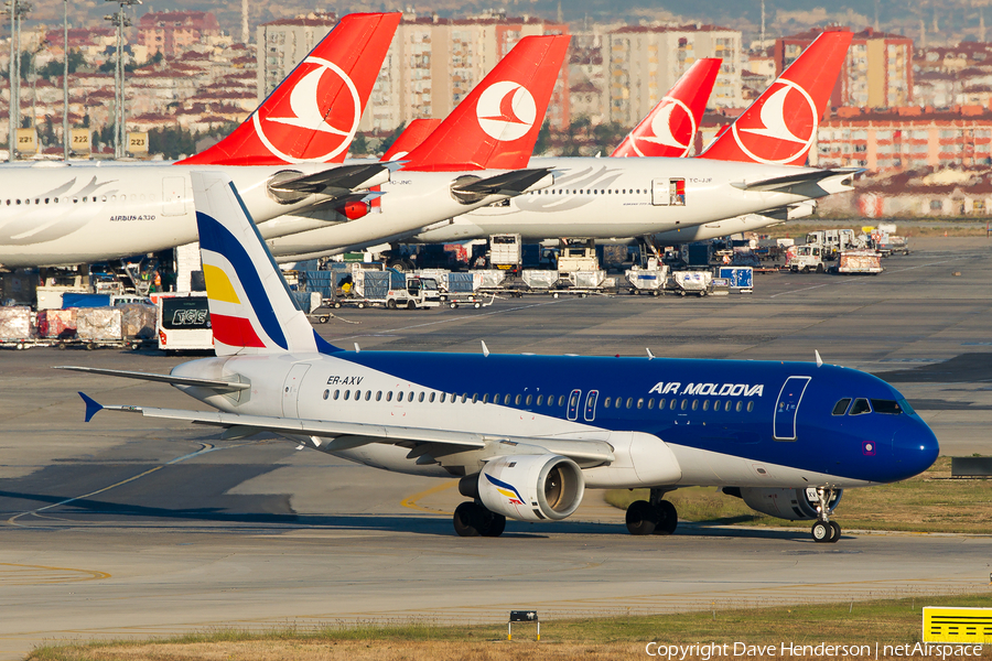 Air Moldova Airbus A320-211 (ER-AXV) | Photo 33445