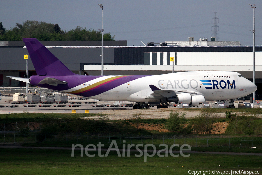 ROM Cargo Airlines Boeing 747-4D7(BCF) (ER-BBE) | Photo 447569