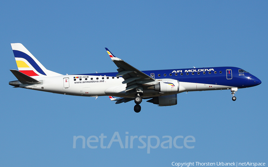 Air Moldova Embraer ERJ-190LR (ERJ-190-100LR) (ER-ECB) | Photo 116000