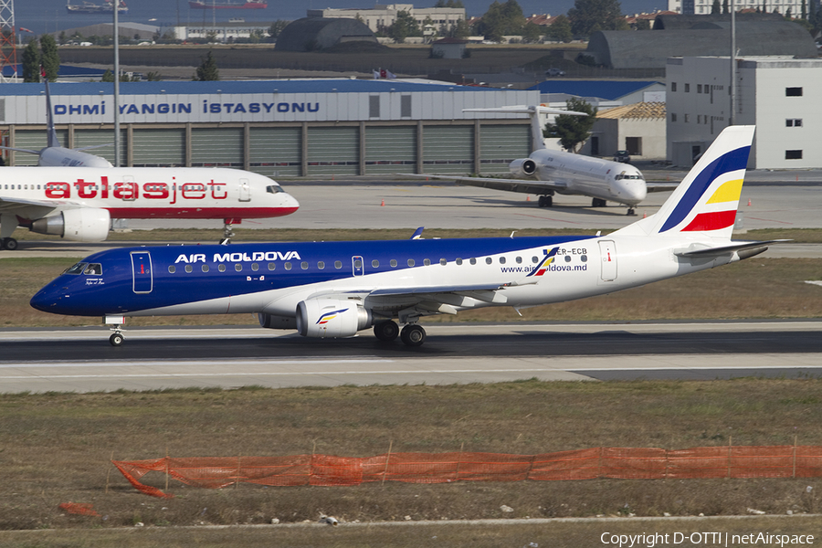 Air Moldova Embraer ERJ-190LR (ERJ-190-100LR) (ER-ECB) | Photo 317843
