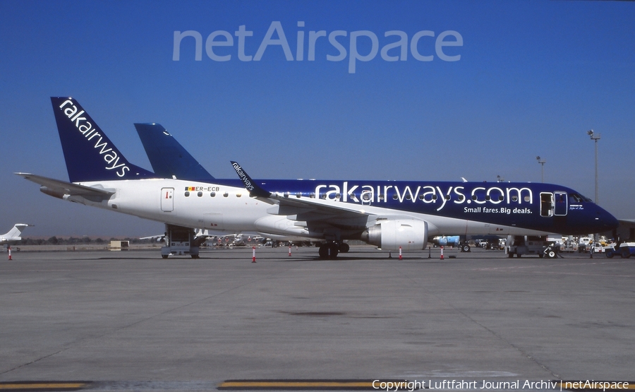 RAK Airways Embraer ERJ-190LR (ERJ-190-100LR) (ER-ECB) | Photo 407293