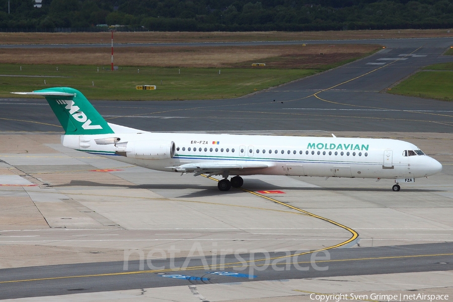 Moldavian Airlines Fokker 100 (ER-FZA) | Photo 50675