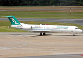 Moldavian Airlines Fokker 100 (ER-FZA) at  Hamburg - Fuhlsbuettel (Helmut Schmidt), Germany