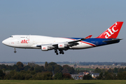 AeroTransCargo Boeing 747-412(BDSF) (ER-JAI) at  Liege - Bierset, Belgium