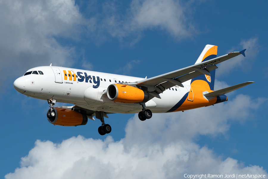 HiSky Airbus A319-131 (ER-SKY) | Photo 599761