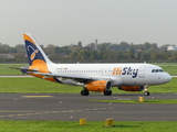 HiSky Airbus A319-131 (ER-SKY) at  Dusseldorf - International, Germany