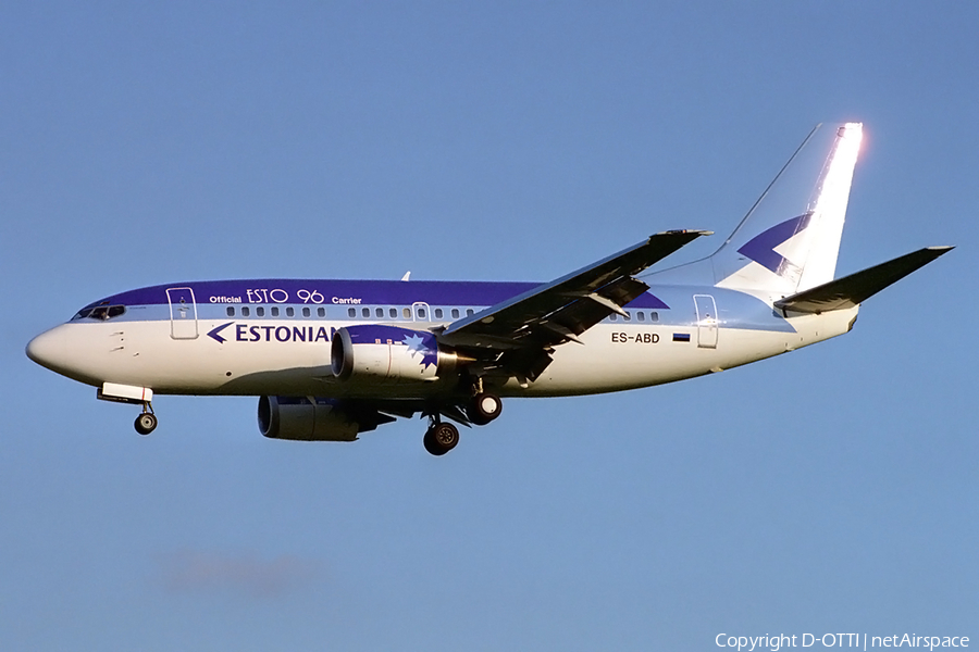 Estonian Air Boeing 737-5Q8 (ES-ABD) | Photo 151561