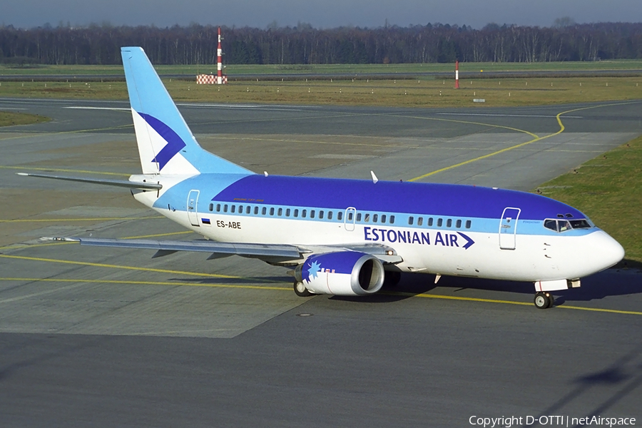 Estonian Air Boeing 737-5L9 (ES-ABE) | Photo 384942