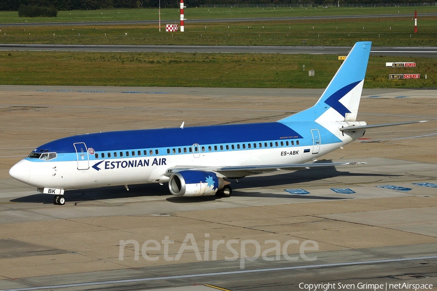 Estonian Air Boeing 737-36N (ES-ABK) | Photo 42053