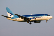 Estonian Air Boeing 737-5L9 (ES-ABL) at  Amsterdam - Schiphol, Netherlands