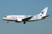 Estonian Air Boeing 737-505 (ES-ABO) at  Hamburg - Fuhlsbuettel (Helmut Schmidt), Germany