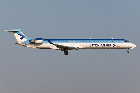 Estonian Air Bombardier CRJ-900ER (ES-ACB) at  Amsterdam - Schiphol, Netherlands