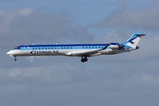 Estonian Air Bombardier CRJ-900ER (ES-ACB) at  Hamburg - Fuhlsbuettel (Helmut Schmidt), Germany