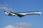 Estonian Air Bombardier CRJ-900ER (ES-ACB) at  Hamburg - Fuhlsbuettel (Helmut Schmidt), Germany