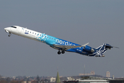 Nordica (LOT) Bombardier CRJ-900ER (ES-ACB) at  Stuttgart, Germany